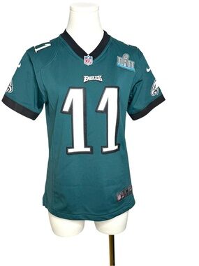 Nike Eagles Carson Wentz #11 Super Bowl LII Jersey Youth M 10/12